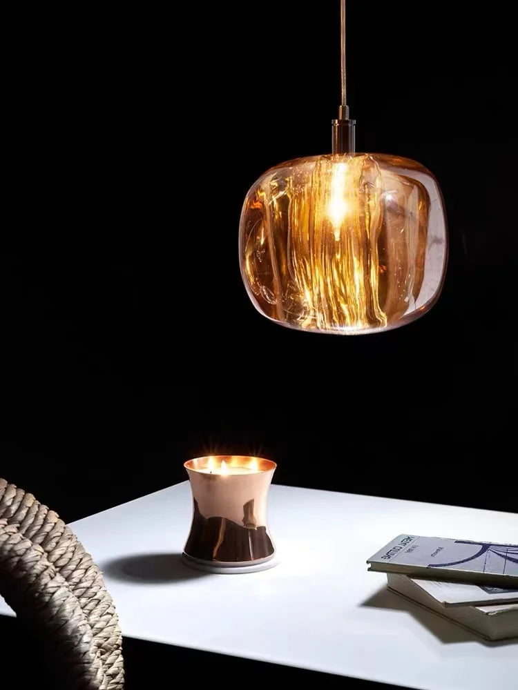 Constellation Drop — K9 Crystal Cluster Chandelier