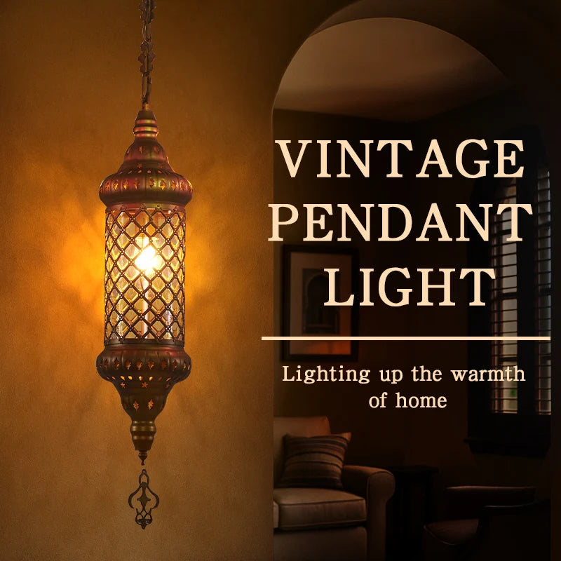 Bazaar Jewel — Turkish Mosaic Pendant Lamp | Tiffany Style