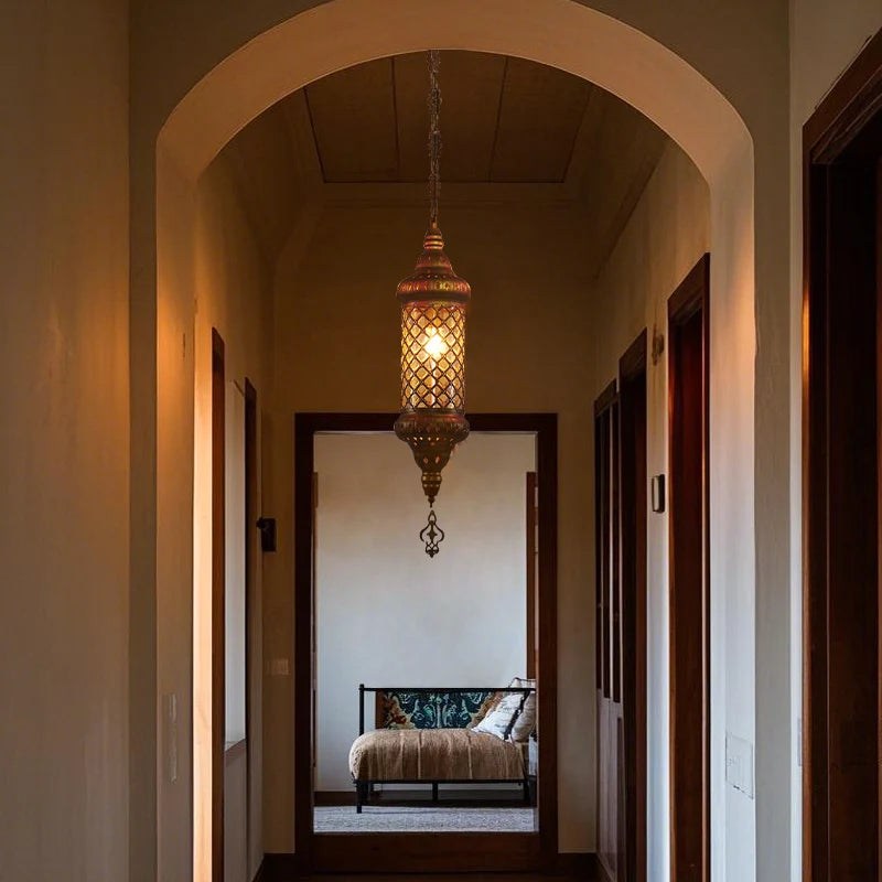 Bazaar Jewel — Turkish Mosaic Pendant Lamp | Tiffany Style