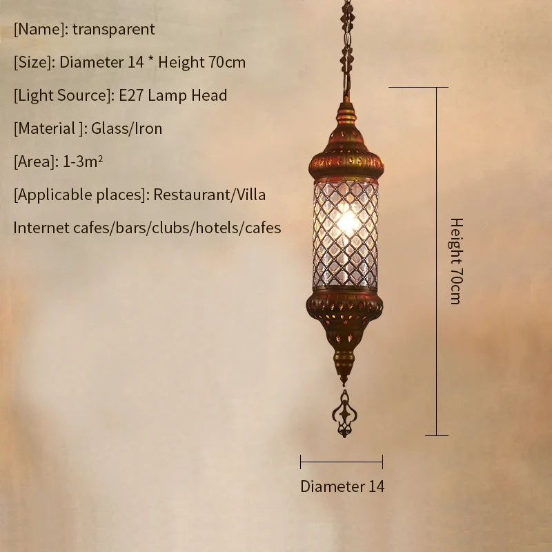 Bazaar Jewel — Turkish Mosaic Pendant Lamp | Tiffany Style