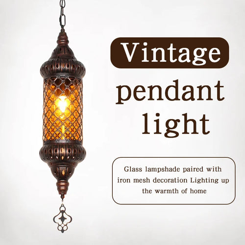 Bazaar Jewel — Turkish Mosaic Pendant Lamp | Tiffany Style